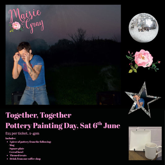 Harry Styles Together, Together Tour Inspired Pottery Painting Session - 6th June
